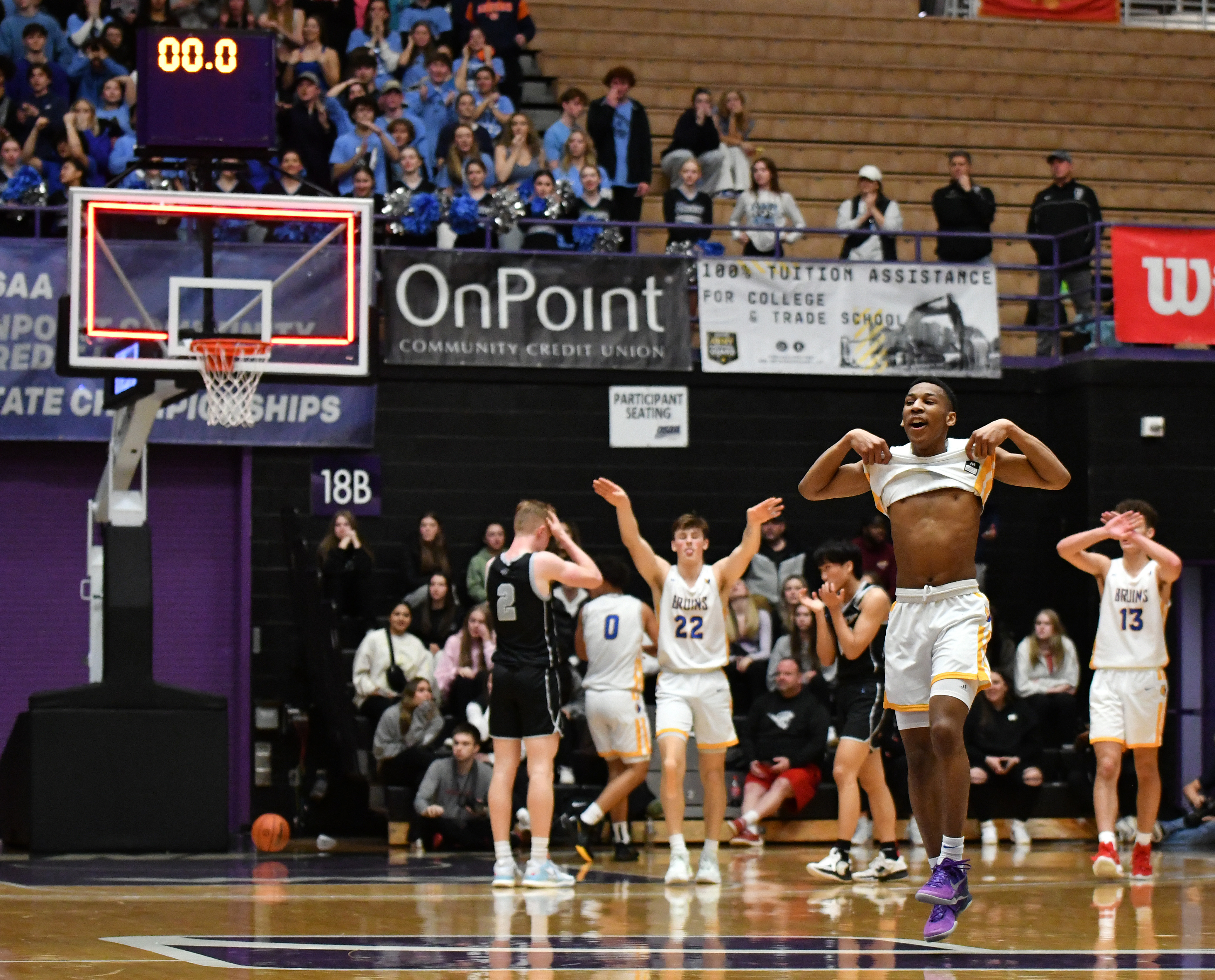 Barlow Mountainside 6A Oregon boys basketball quarterfinal Taylor Balkom 48